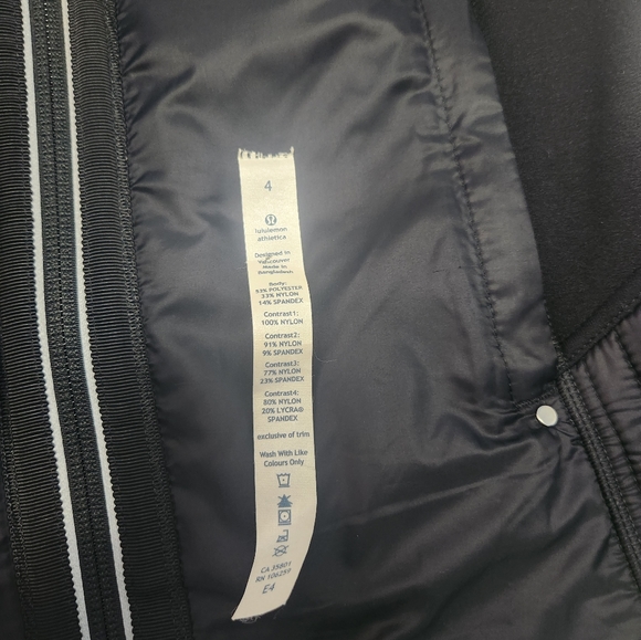 Lululemon Run bundled up jacket size 4 - Picture 5 of 6